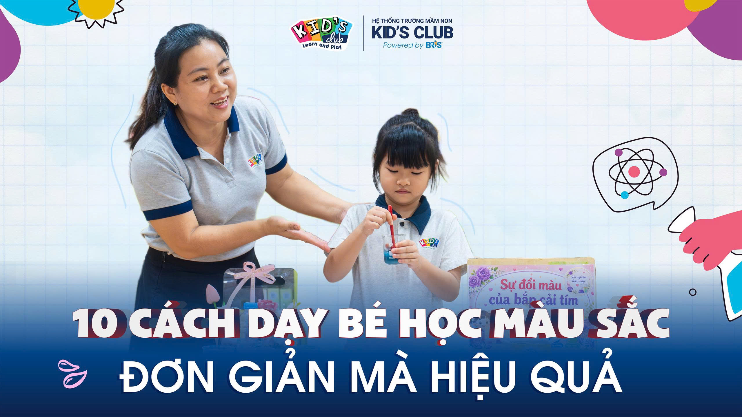 Cách dạy con học màu sắc: 10 hoạt động dễ áp dụng, nhớ lâu